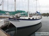 38 foot seagoing ketch rigged sailboat