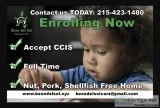 Now Enrolling Licensed Family Childcare Home in North Philadelph
