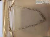 Beautiful 2 carat whit gold diamond necklace