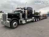 2008 Peterbilt 389 Semi Tractor With 2015 XL Specialized Trailer