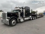 2008 Peterbilt 389 Semi Tractor With 2015 XL Specialized Trailer