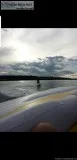 Lost on Hwy 95 a boat engine cover and layout pad white with yel