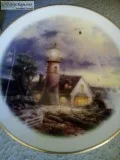 Thomas Kinkade collectible coffee cup and plate