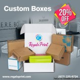 Custom Stickers Printing and Boxes Packaging Services at 20% off