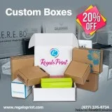 Custom Stickers Printing and Boxes Packaging Services at 20% off