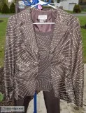 Adrianna Papell 3 Piece Pant Suit Size 12 and Size 10
