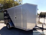 6 x 12 Custom Enclosed Cargo Trailer - 1491