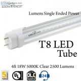 Feel The Lighting Change BY Installing Single End Power LED Tube