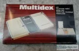 RETRO MULTIDEX COLLECTIBLE DESK ORGANIZER-NEW
