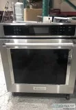 Kitchen Aid 27 inch electric wall oven stainless steel
