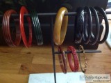 Bakelite and other wrist bangles