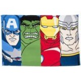 AVENGERS LINEUP CHILDRENS CHARACTER FLEECE BLANKET THROW