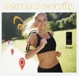 Personal water resistant GPS tracker 3G with SOS panic button.