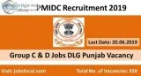 PMIDC Recruitment 2019 &ndash20 (350) Group C and D Jobs DLG Pun