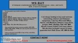  WE BUY  WE BUY USED and NEW CISCO EMC NETAPP INTEL BROCADE JUNI