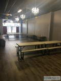 Newly renovated and spacious party room for rent