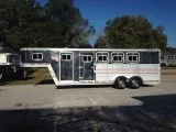 1997 Exiss Event 4 horse trailer Slant Load