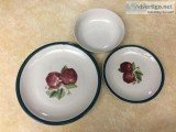 Oven and dishes