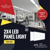 Buy (2x4 LED Panel Light) And Save More On Energy Bills