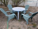 Out door chairs and table