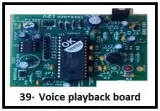 Voice playback board  and Inplant Training for IT