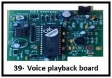 Voice playback board  and Inplant Training for IT
