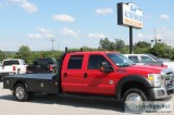 2012 Ford F550 XLT Crewcab Flatbed 4x4 1 owner Texas truck 10843