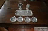 Occupied Japan lighter and trays