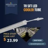 Enjoy Uniform Lighting by fixing 5FT LED Cooler Tubes Inside Com