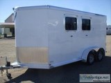2015 Featherlite 9409 2 horse bumper pull