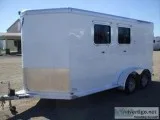 2015 Featherlite 9409 2 horse bumper pull