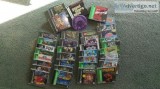 Box of PS1 games