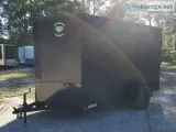 6 x 12 Custom Enclosed Cargo Trailer WV-nose -