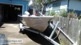 Boat with new trailer