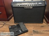 Line 6 Spider IV120 Guitar Amp w MkII 4-button Foot Controller