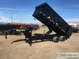 Tandem Dual Gooseneck Dump Trailer 8.5x20 Dump Trailer GVWR 2590