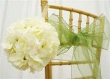 MAKES ME SMILE Kissing Balls (x 4) - Cream Hydrangeas