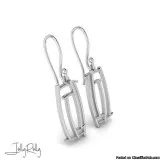 Gleaming Herkimer Silver Earrings and Studs by JollyRolly