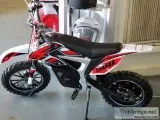 500 watts....Electric Dirt Bike