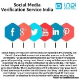 Get social media verification service in india at Affordable pri