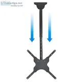 Tilt and Swivel Ceiling TV Mount Bracket - fits Screens 26&quot 