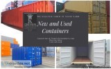 For Sale New and Used Shipping Containers