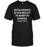15% OFF - Science quotes tees - Adapt to Change