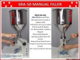 SRA-50 Mini Spring Reload Action Single Head Manual Piston Fille