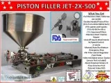 Jet-2x-500 Double Head -Piston Filler