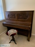 Antique standup 1881 Rosewood Steinway Piano