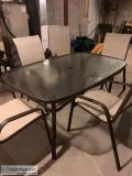 Patio Furniture Set (Table and 6 Chairs)