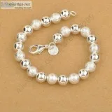 Gorgeous Sterling Beaded Bracelet at Whole Sale Price