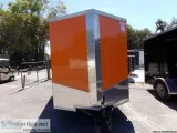 6 x 12 Custom Enclosed Cargo Trailer WV-nose - 1489