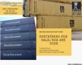 Used and New Shipping Containers